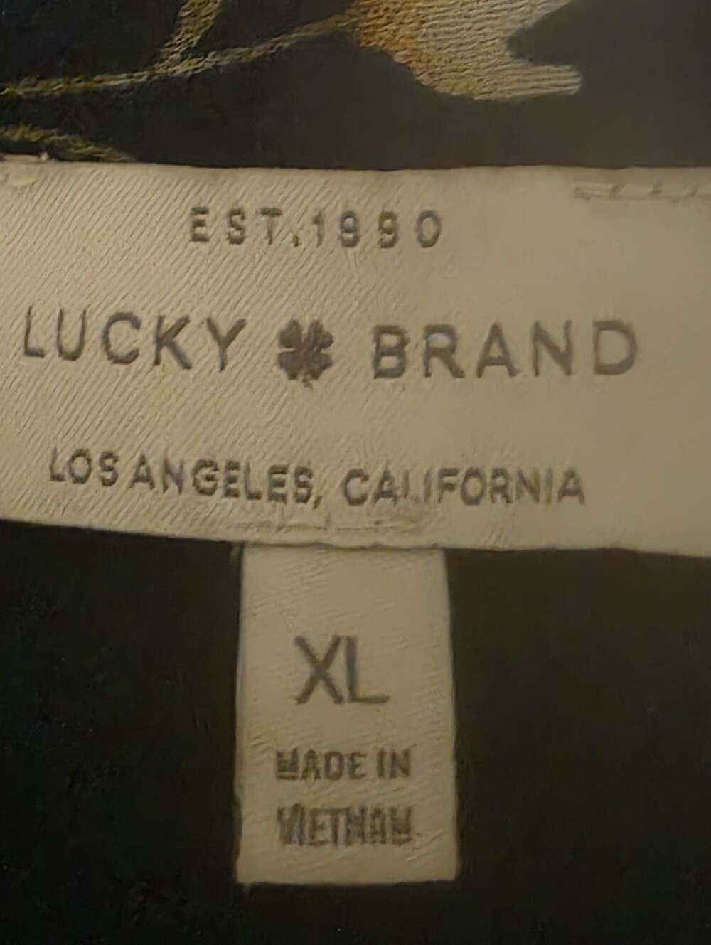 Lucky Brand Sleeveless button-down tie-front hem Size XL - Picture 3 of 5